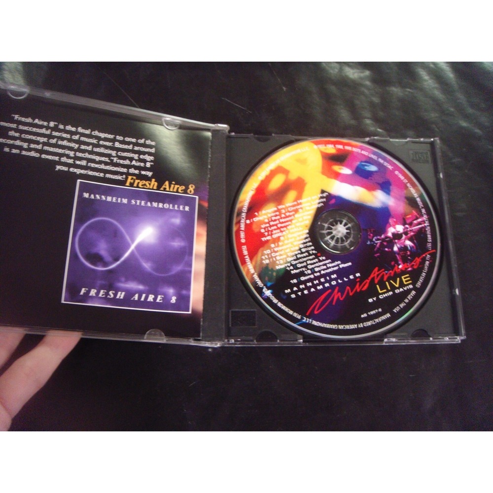 Mannheim Steamroller CHRISTMAS LIVE by Chip Davis music CD - Picture 2 of 3